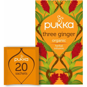 4x Pukka Thee Three Ginger - 16.04 euro