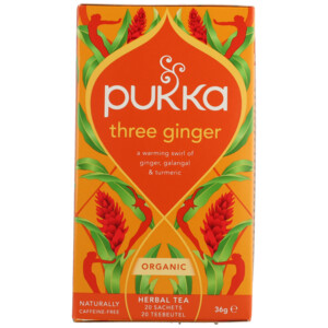 4x Pukka Thee Three Ginger - 16.04 euro