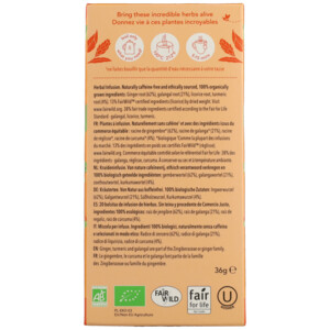4x Pukka Thee Three Ginger - 16.04 euro