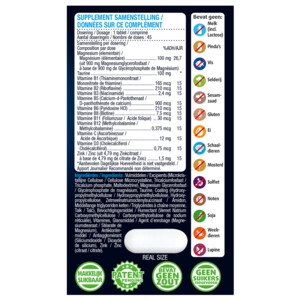 Lucovitaal Magnesium Spanning, Stress en Vermoeidheid - 17.99 euro