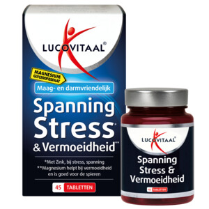 Lucovitaal Magnesium Spanning, Stress en Vermoeidheid - 17.99 euro