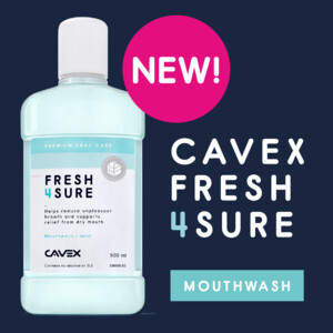 Cavex Fresh4Sure Mondspoelmiddel - 10.99 euro