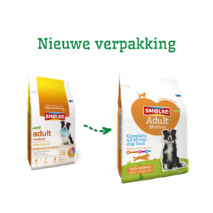 Smolke Hondenvoer Adult Medium - 39.55 euro