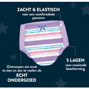 Huggies Drynites Luierbroekjes Meisjes 8 -13 jaar (30-48kg) - 19.75 euro