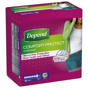Depend Pants voor Vrouwen Normal S-M - 11.55 euro