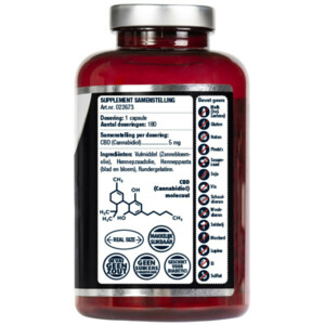 Lucovitaal CBD Cannabidiol 5 mg - 99.99 euro