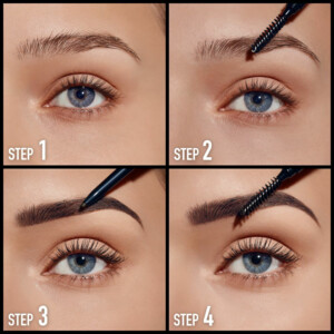 3x Max Factor Brow Shaper Wenkbrauwpotlood 030 Deep Brown - 27.79 euro