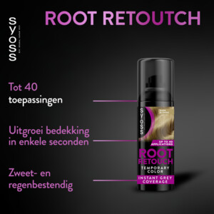 3x Syoss Root Retoucher Middenblond - 15.82 euro