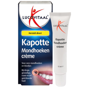 2x Lucovitaal Kapotte Mondhoeken Creme - 7.99 euro