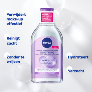 10x NIVEA 0% Residu Micellair Water Gevoelige Huid - 59.9 euro