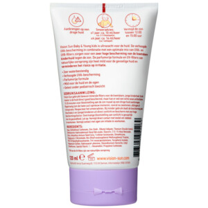 2x Vision Zonnebrand Baby en Young Kids SPF 50 - 46.13 euro