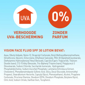 Vision Zonnebrand Face Fluid SPF 30 - 27.59 euro