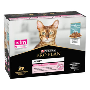 Pro Plan Delicate Nutrisavour Adult Zeevis 10 x 85 gr