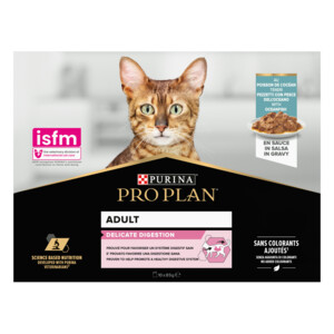 Pro Plan Delicate Nutrisavour Adult Zeevis 10 x 85 gr