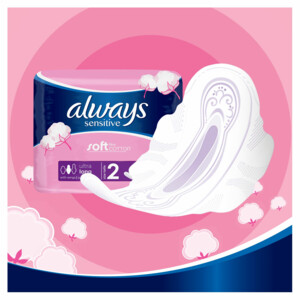 5x Always Maandverband Sensitive Long - 13.46 euro