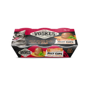 12x Voskes Tender Pieces Tonijn - Garnalen 6 x 25 gr
