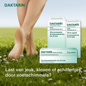 Daktarin Nagellak bij Schimmelinfecties - 15.99 euro