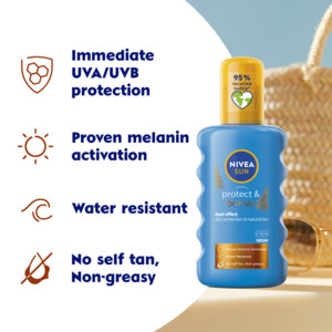 6x NIVEA Sun Protect & Bronze Zonnespray SPF 50 - 82.47 euro