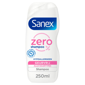 6x Sanex Shampoo Zero% Sensitive - 20.39 euro
