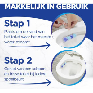 10x Witte Reus Toiletblok Kracht Actief Oceaan - 16.09 euro