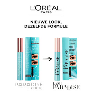 L'Oréal Lash Paradise Mascara Waterproof Zwart - 15.19 euro