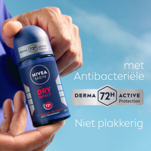 6x NIVEA Men Deodorant Roller Dry Impact - 32.77 euro