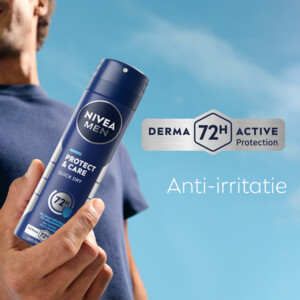 6x NIVEA Men Deodorant Spray Protect & Care - 32.21 euro