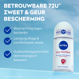 6x NIVEA Deodorant Roller Dry Comfort - 26.99 euro