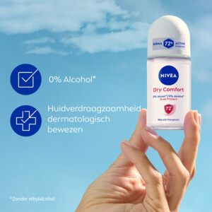 6x NIVEA Deodorant Roller Dry Comfort - 26.99 euro