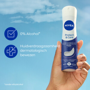 6x NIVEA Deodorant Spray Protect & Care - 31.75 euro