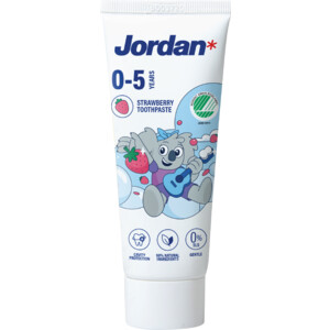 15x Jordan Tandpasta Kids 0-5 jaar - 16.84 euro