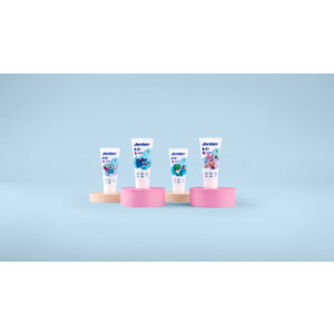 8x Jordan Tandpasta Kids 0-5 jaar - 11.56 euro