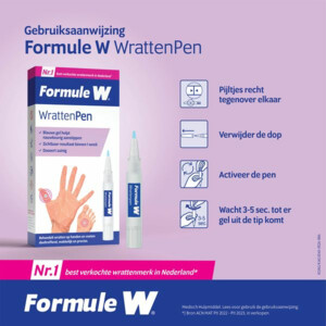 Formule W Wrattenpen TCA-Active Gel - 9.99 euro