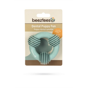 Beeztees Dental Ring Puppy Groen 8 cm