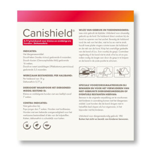 Beaphar Canishield Anti Vlooien en Tekenband Hond S - M - 16.99 euro
