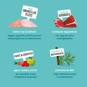 11x Edgard & Cooper Kuipje Vers Vlees Hondenvoer Kip - Kalkoen