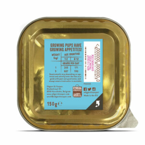 17x Edgard & Cooper Kuipje Vers Vlees Puppy Hondenvoer Bio Kip - Vis 100 gr