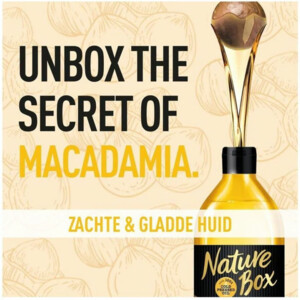 6x Nature Box Macadamia Douchegel - 17.79 euro