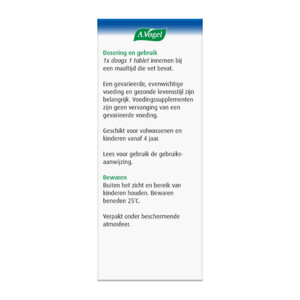 A.Vogel Vitamine D3 10 ug - 8.75 euro