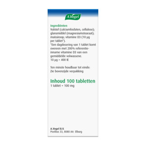 A.Vogel Vitamine D3 10 ug - 8.75 euro