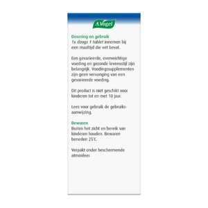 A.Vogel Vitamine D3 25 ug - 10.99 euro