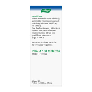 A.Vogel Vitamine D3 25 ug - 10.99 euro