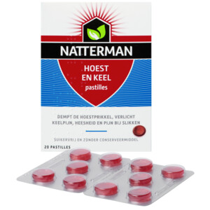 2x Natterman Hoest- en Keel - 15.29 euro