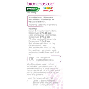Bronchostop Direct Junior - 12.35 euro