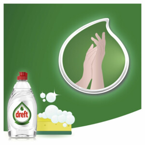 10x Dreft Afwasmiddel Pure & Clean - 16.26 euro