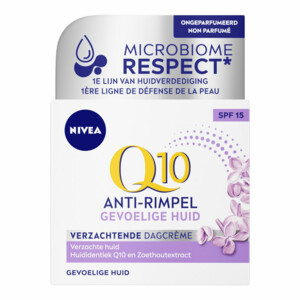 NIVEA Q10 Dagcrème  Anti-Rimpel Gevoelige Huid SPF 15 - 24.39 euro
