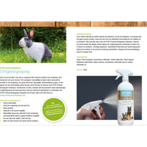 STOP! Anti Vlooien Omgevingsspray 1 liter