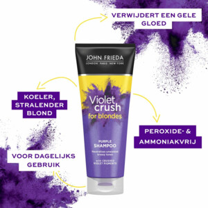 4x John Frieda Violet Crush Shampoo Purple - 45.8 euro