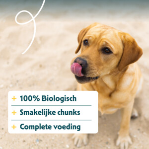 Yarrah Bio Hondenvoer Chunks Kip & Rund 820 gr