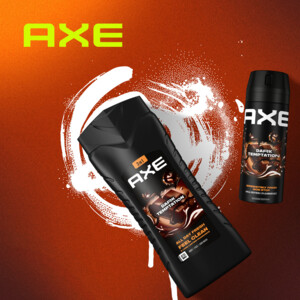 6x Axe 3-in-1 Douchegel XL Dark Temptation - 31.29 euro